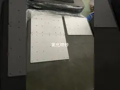 Одобренное обслуживание КТИ поверхности покрытия порошка ведущего бруса КНК подвергая механической обработке алюминиевое video