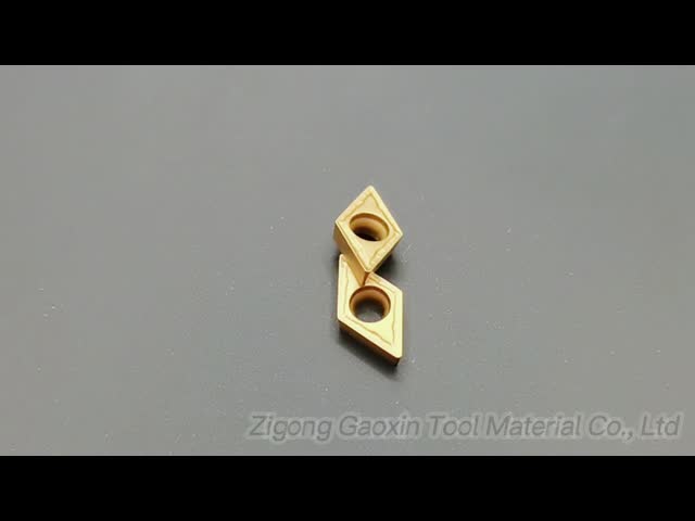 Inserções de trituração do CNC do tungstênio DCMT32.51 para as ferramentas de corte de gerencio de aço DCMT11T304GM