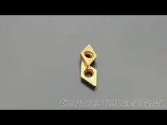 Вставки CNC вольфрама DCMT32.51 филируя для стальных поворачивая режущих инструментов DCMT11T304GM video