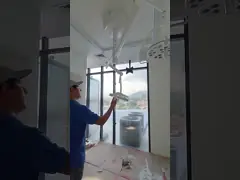 Hospital Veterinary Shadowless LED Double Head  Ceiling Mounted Dental Chair Light