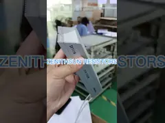 случай раковины металла силы торможения резистора алюминиевой проволоки 100В обветренный video