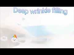 Впрыски заполнителя 2мл Хялуроновой кислоты Хялуроновой кислоты удаления морщинки шприца для морщин video