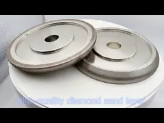 5 дюймов гальванизировал абразивный диск ленточнопильного станка CBN для автоматической машины заточника точить части лесопилки video