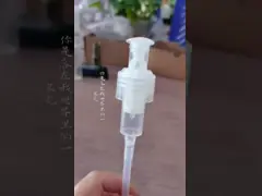 bomba plástica de la loción 1.2cc, bomba privada de aire del dispensador para la limpieza casera
