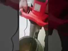 Электричество 60HZ CE быстро поручая смеситель портативной краски смешивая video