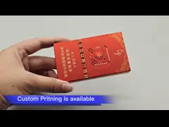 Коробка пробела нестандартной конструкции напечатанная упаковывая, случай коробки сигареты картона video