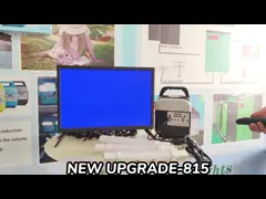 На открытом воздухе портативное солнечное приведенное в действие СИД освещает небольшую осветительную установку накопления энергии 16W video