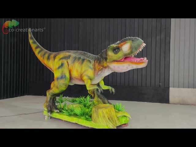 A vida do parque temático como T Rex Jurassic Park Animatronic 6 mede