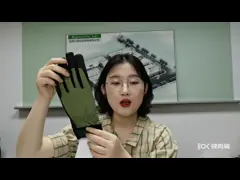 Водоустойчивые перчатки верховой езды зимы со скрепляя линией ASTM F903 video