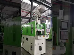 1000 тонн мини пластиковой машины впрыски 150 грамм вертикального прессформы ХДПЭ video