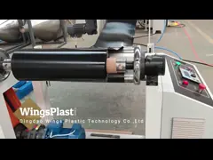 Einzelnes Schrauben-Kunststoffplatte-Extruder-Maschine HDPE-LDPE-HÜFTEN-PVC-Blatt, das Maschine herstellt