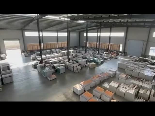 OEM выбил настил Spc комнаты прожития настила планки винила 4mm роскошный видео