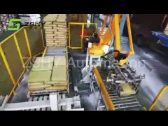 машина Palletizer руки Palletizer умного робота высокой точности 2550mm робототехническая video