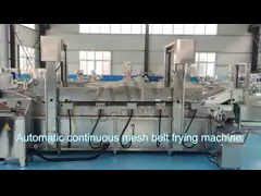 500 кг/ч Промышленная фритюрная машина для куриных картофелей video