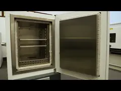 Настольная высокотемпературная сушилка взрыва нержавеющей стали горячего воздуха печи 600℃ сушильщика принудили цифров, который обеспечивая циркуляцию video