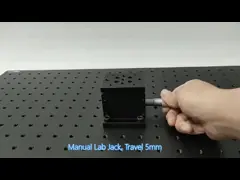 Micrometer Head Z Axis Manual Scissor Lift Table 5mm Travel