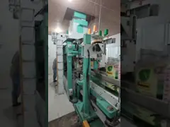 Double Bag Warehouse Fully Automatic Packaging Machine 5-25KG For Rice Beans