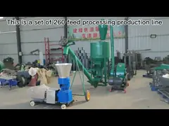 Лепешка большой емкости шлифовального станка питания сои мозоли делая машину video