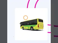 8-метровый 28-местный чистый электрический автобус Новое энергетическое транспортное средство Новые энергетические автобусы video