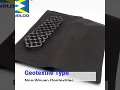 Шуга Geobag Geotube Geotextile ODM Dewatering для предохранения от наклона video
