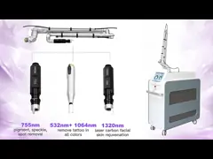 Подмолаживание кожи машины лазера Пико прибора удаления татуировки лазера пикосекунды video