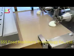 10 - 45cm Chrome покрыли создателя хлеба питы производственной линии Tortilla video