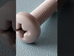 Болты Wahser PVC PPS PP ВЗГЛЯДА УКРАДКОЙ PTFE аппаратных продуктов шестиугольника M5 пластиковые ЧОКНУТЫЕ video