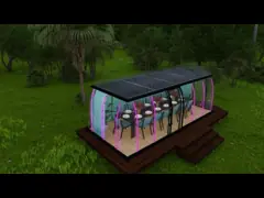 Aluminium Frame 10x10 Bubble Tent House ROSH Transparent Dome House