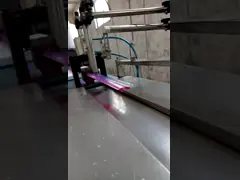 Прозрачная поли линия данные штранг-прессования профиля PVC хлорида винила обнажает линию штранг-прессования video