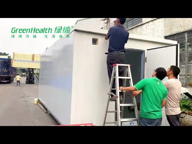 Equipamento da sala fria do açougue do compressor de Bitzer para a evaporação da carne de refrigeração