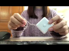 1.5м портативный ключик мини лента для здоровья и фитнеса 60 дюймовая квадратная пластиковая лента с вашим логотипом video