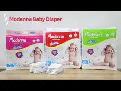 Лент пеленок младенца цвет естественных устранимых волшебных супер поглощая напечатанный video