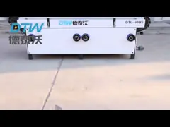 Машина края машины DTW голов Woodworking 4 бортовая зашкурить зашкурить для древесины video