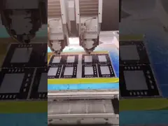 Cnc Cutting Acrylic Display Cover Glass Control Panel Silk Screen Printing