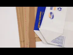 Прочность на растяжение сшитого двойником бумажного мешка Брауна Крафт высокая сильная сшивая подшипник нагрузки бумажный мешок video