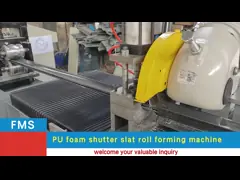 ধাতব সজ্জা ডোর শাটার রোল বিরচন মেশিন উচ্চ গতি 30-50 এম / মিনিট