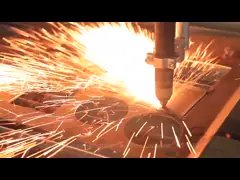 резец плазмы Cnc небольшого резца плазмы CNC таблицы 125A промышленный для плиты утюга video