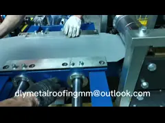 Автоматический привод с цепной передачей 50hz застеклил кафельный делая ролик 0.8mm толя металла машины video