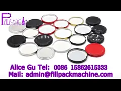 завинчивая пробка металла Tinplate крышки 48mm 53mm 58mm крышек бутылки стекла сока 38mm 43mm video