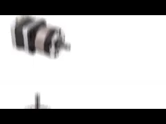2 - мотор угла шага 1.8° NEMA 17 участка гибридный Stepper с планетарным редуктором video