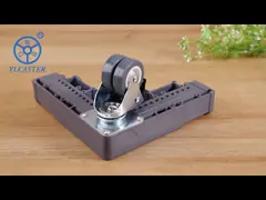 Стойки основания холодильника квадратного размера формы регулируемые свертывая с фабрикой Китаем 4 двойной рицинусов колеса video