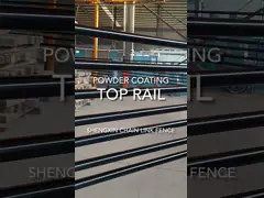 Гальванизированный циклон 6ft сада загородки сетки звена цепи стального провода 2.5m декоративный video