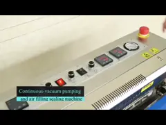 Автоматические непрерывные машина/машина для заделки мешков запечатывания полиэтиленового пакета жары video