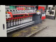 Исправленная машина загородки злаковика узла соткет скорость 25 раз в минуту video