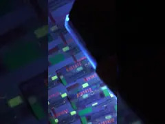 Ярлык стикеров уплотнения безопасностью фабрики OEM анти- подделывая для сигареты печати налога video