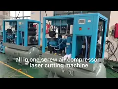 16bar 8bar All In One Rotary Screw Compressor For Laser Cutter 15Kw 20HP