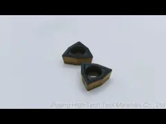 Токарный станок карбида вольфрама CNC WCMX золотой вводит WCMX040208 покрытие CVD PVD доступное video