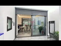 Тень окна штор ролика застежка-молнии моторизованная на открытом воздухе водоустойчивая для патио video