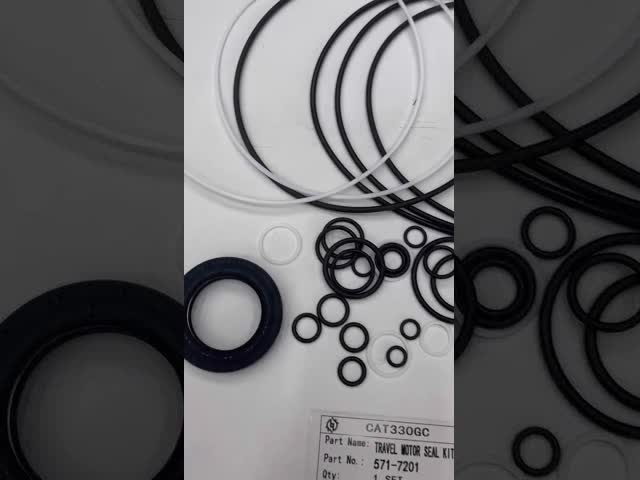 Набор уплотнения мотора перемещения комплекта для ремонта 571-7201 экскаватора CATEEEEEE330GC 330GC для частей экскаватора CATEEEEEE запасных видео