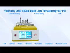 Любимцы мучат прибор лазера терапией лазера хирургического диода 980nm спасения ветеринарный video